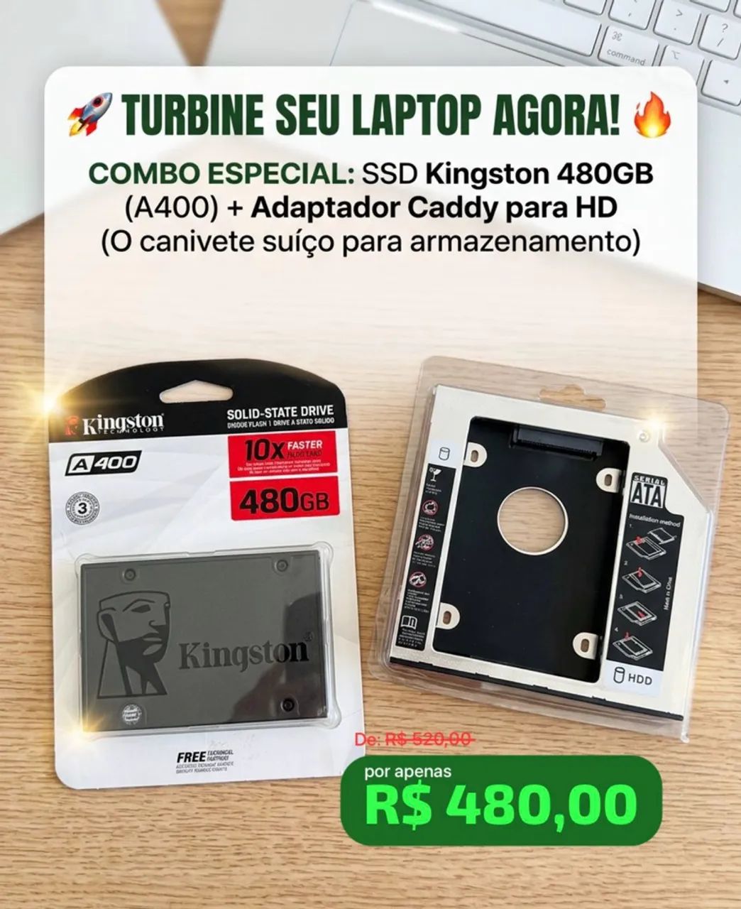 Turbine seu laptop agora!