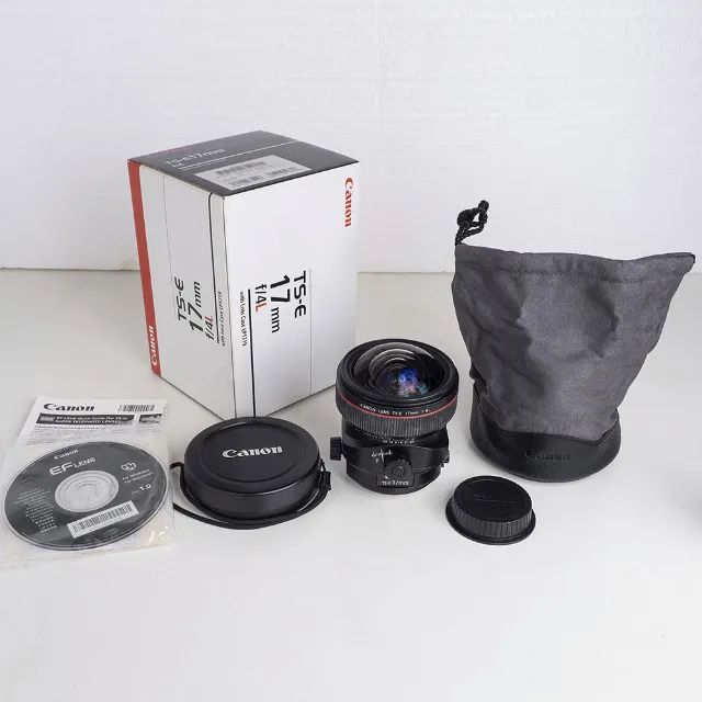 Lente Canon TS-E EF 17mm f/4 L impecável - Acessórios para Câmeras