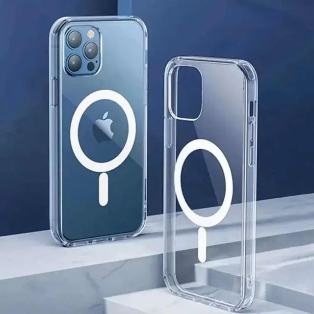 Capinha Transparente Anti Shock Premium com Magsafe para Iphone