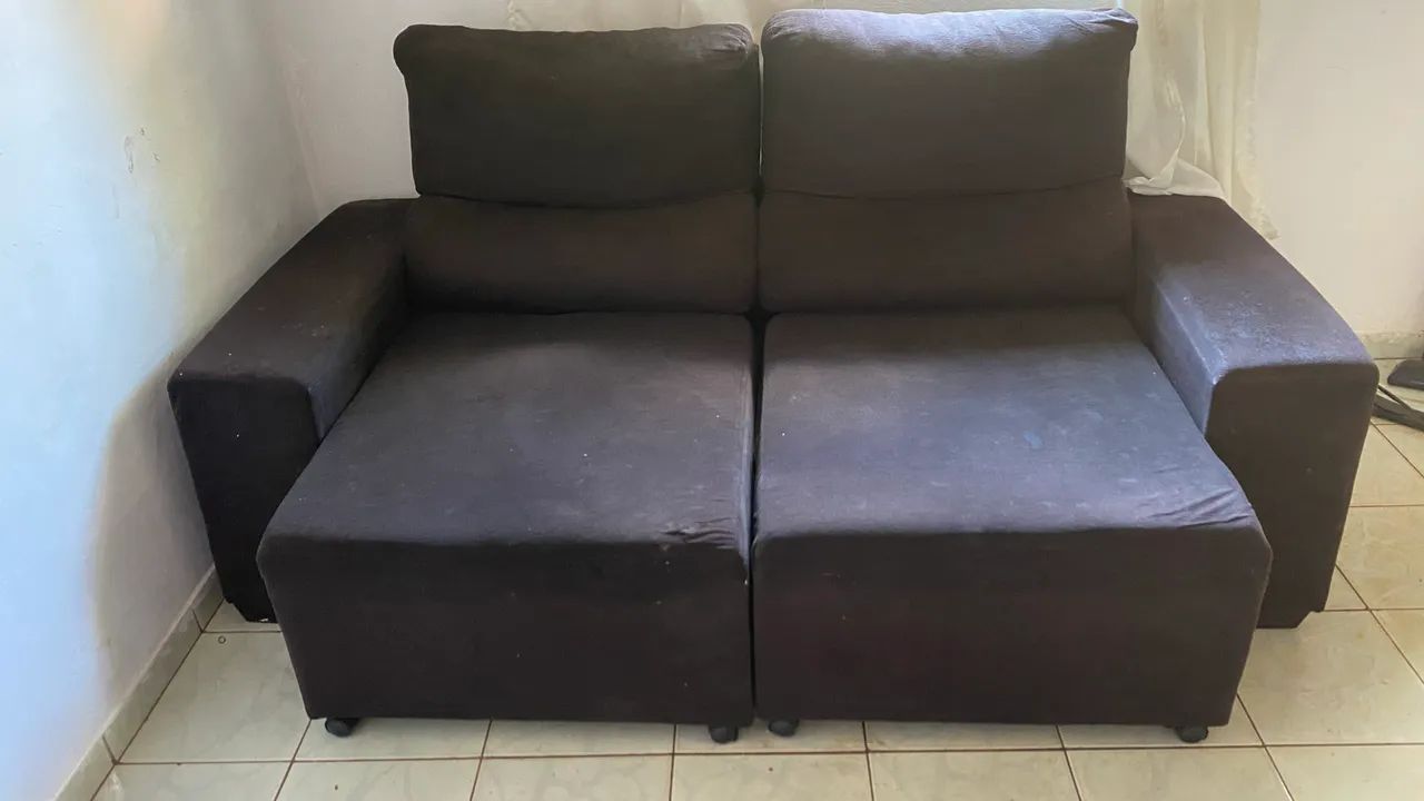 Sofá retrátil LEIA O ANUNCIO  - Foto 2