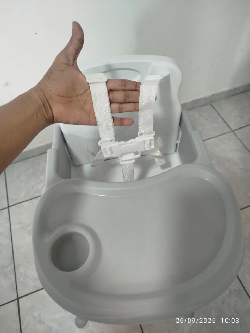 Cadeira alimentação para bebê  - Foto 3