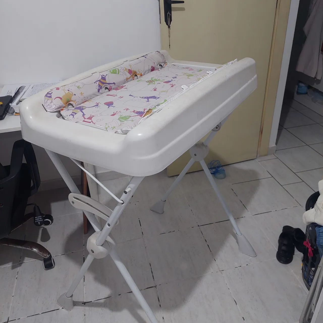 Trocador e banheira 