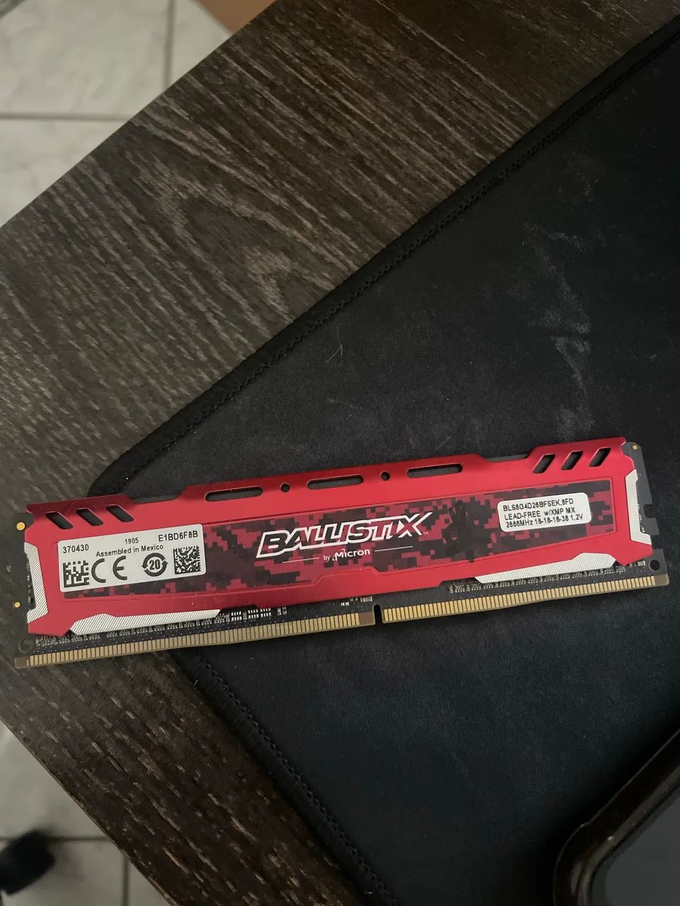 Memória RAM ddr4 8gb 2666