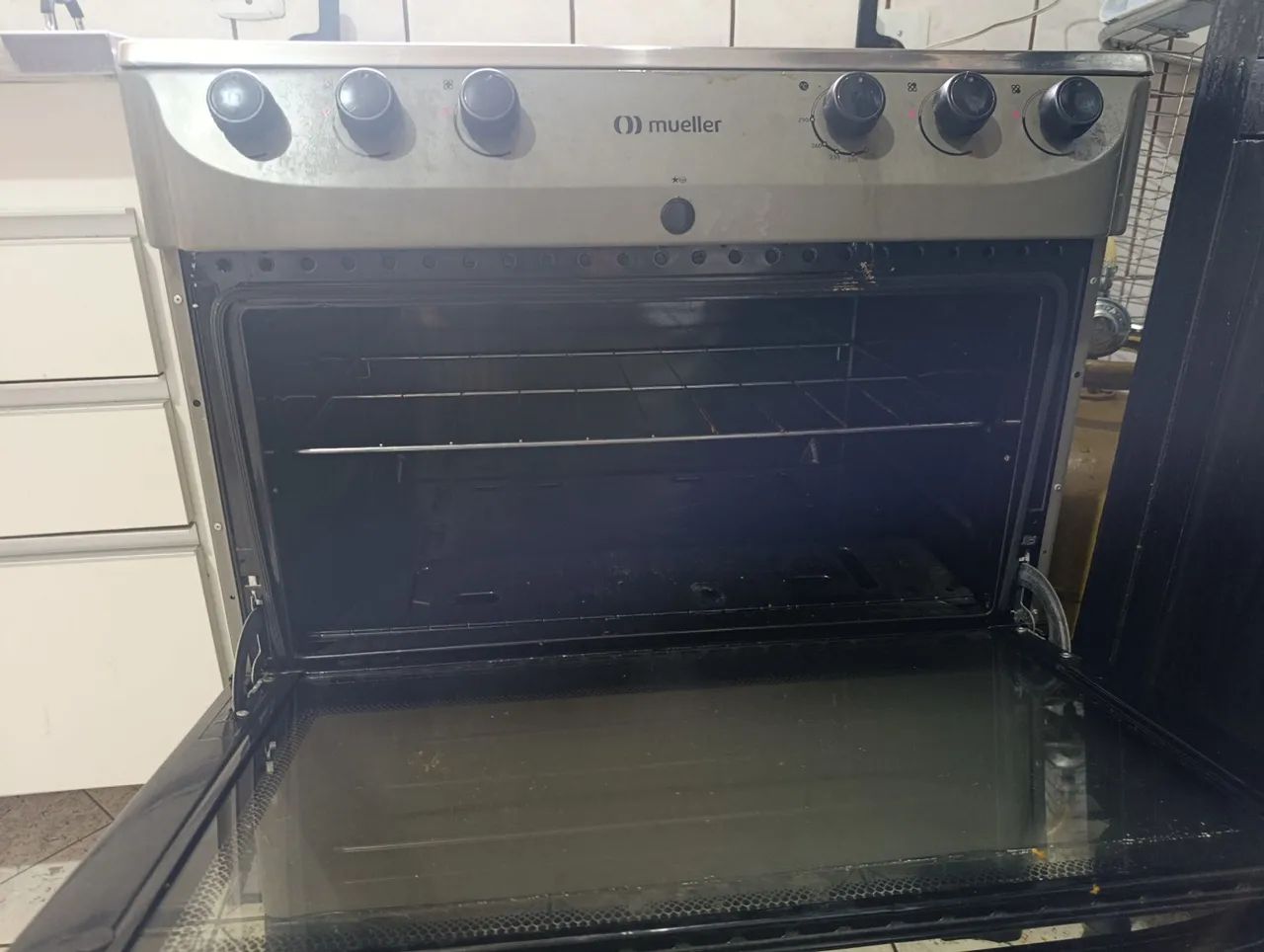 Vendo fogão Mulher 5 bocas funcionando perfeitamente - Foto 5