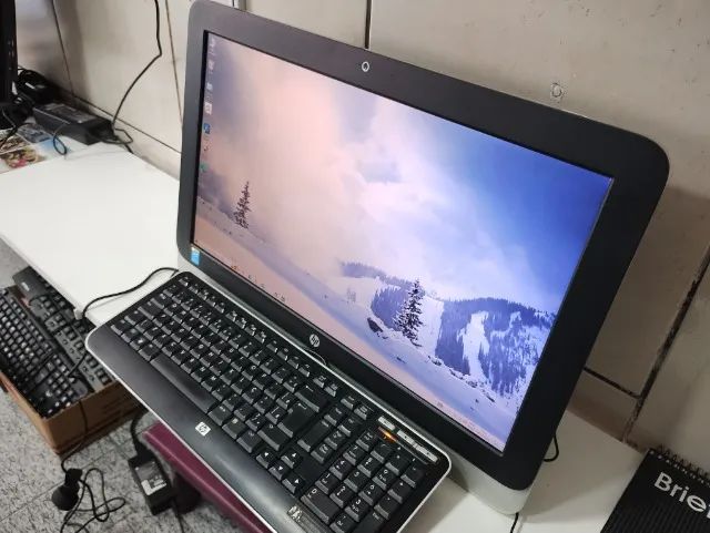 Computador Hp All In One 22-3100br, Intel Core I3 8gb 500gb
