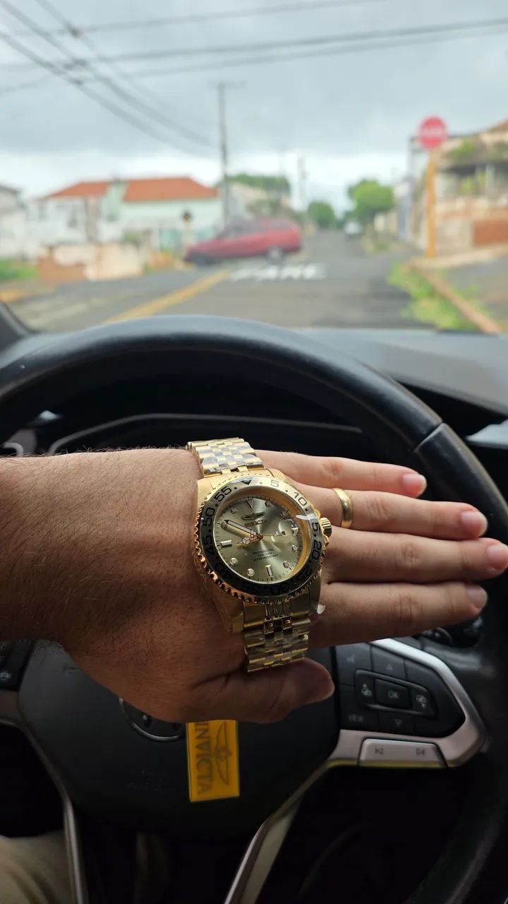 Relógio Invicta Gold - Foto 2