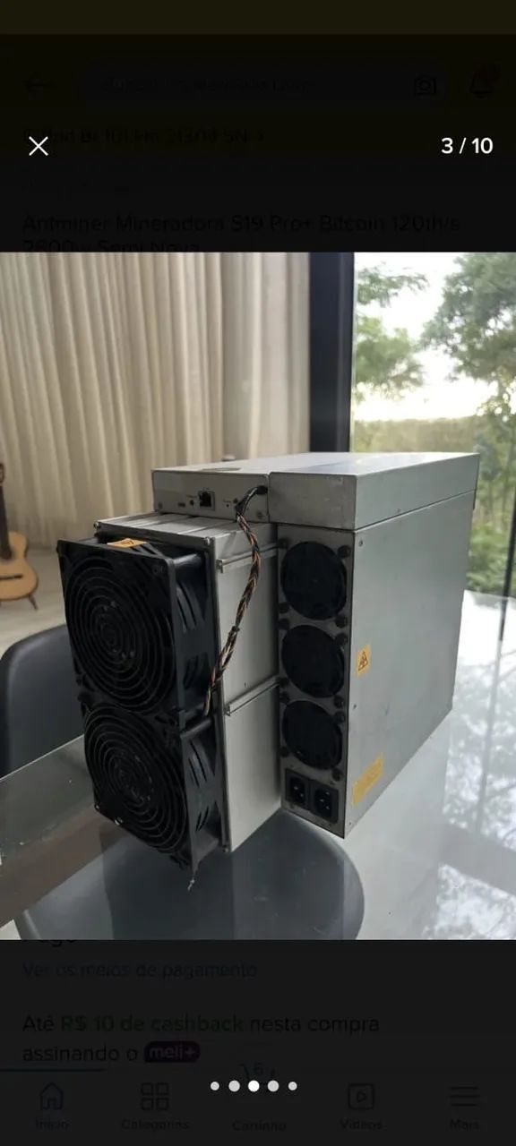 ASIC ANTIMINER S19 J PRO E K PRO - Foto 3