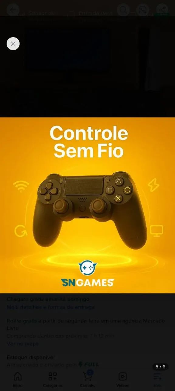 Controle wireless, zero Pc , Xbox ps3 ps4 - Foto 2