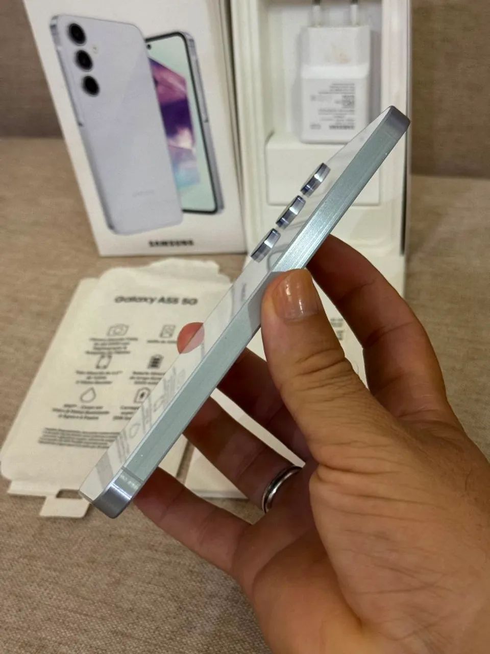Samsung A55 5G  - Todo original  - Avalio trocas e aceito cartão  - Foto 3