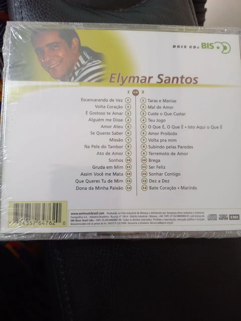 CD Duplo Elymar Santos - Série BIS (Lacrado / Novo) - Foto 2