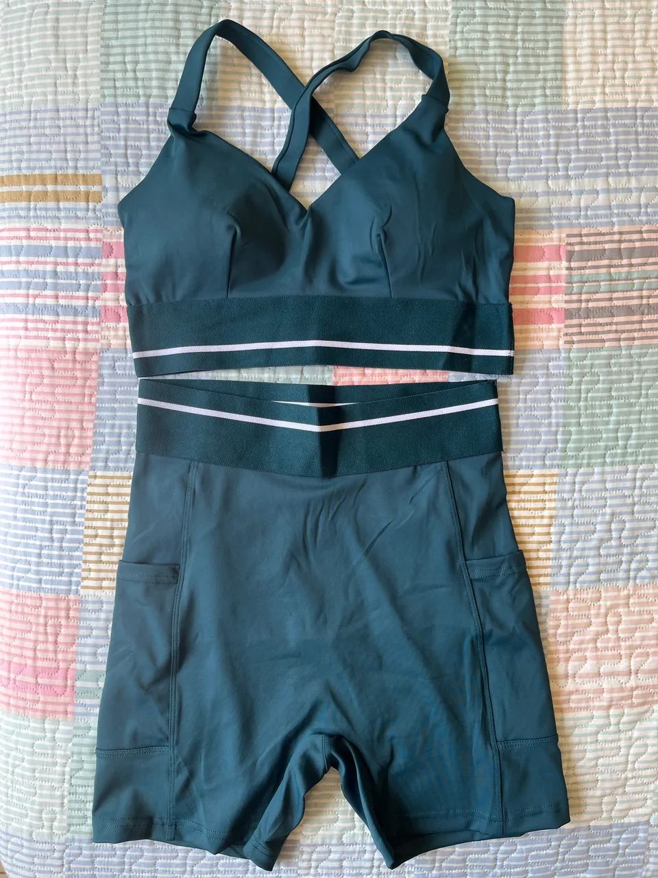Conjunto para academia 
