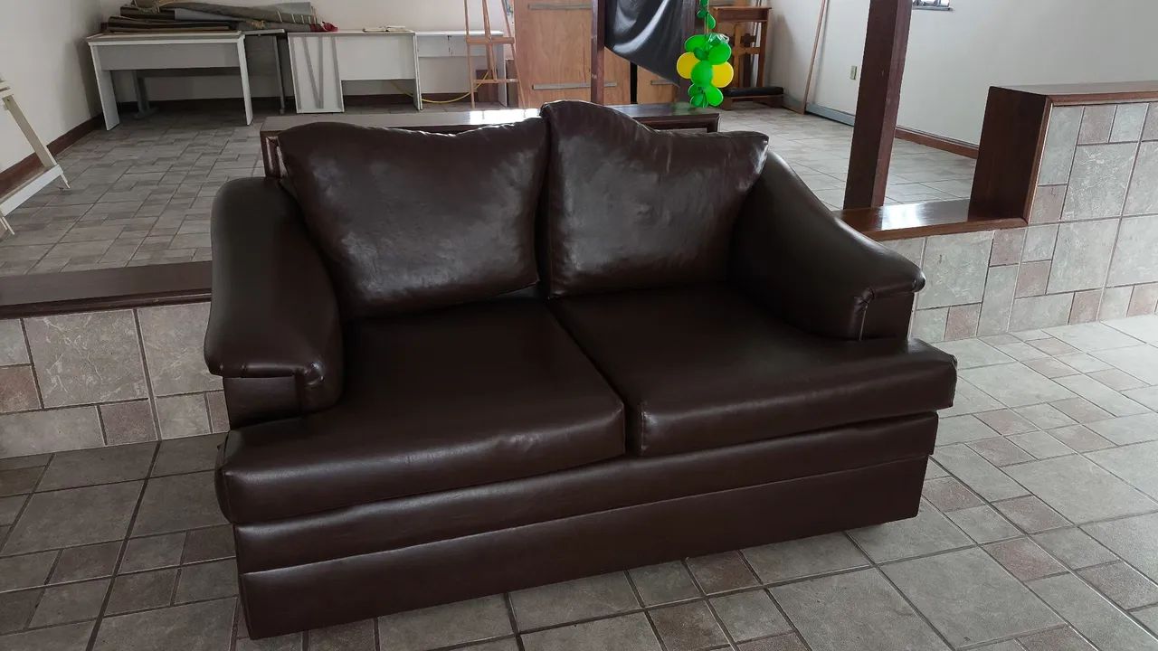 Sofá De couro 
