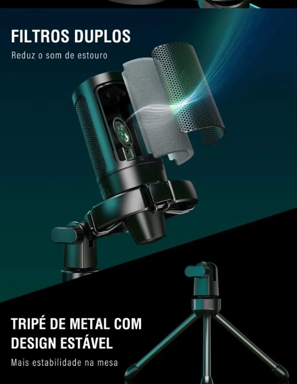 Microfone Fifine Ampligame A2 - Foto 4