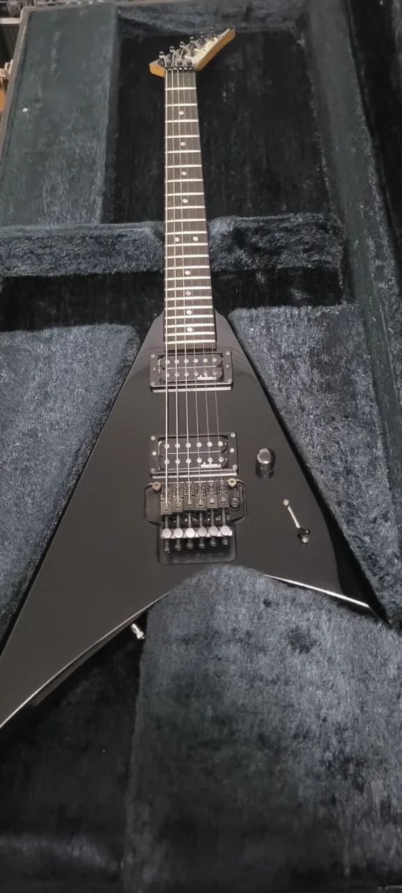 Guitarra jackson Randy Rhoads japonesa ac/ troca - Foto 4