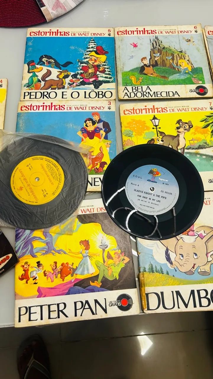 DISCOS DISNEY ANOS 70