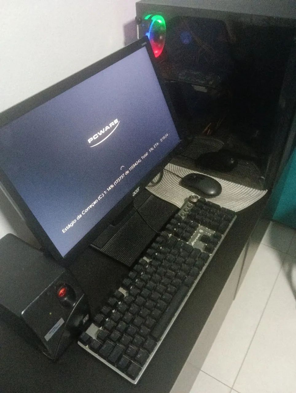 CPU + Tela + Teclado + Mouse + estabilizador  - Foto 5