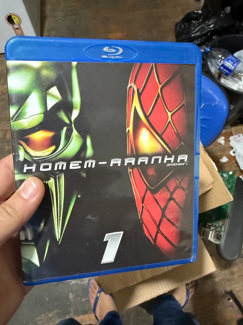 Homem Aranha 1, 2e 3 Blue Ray