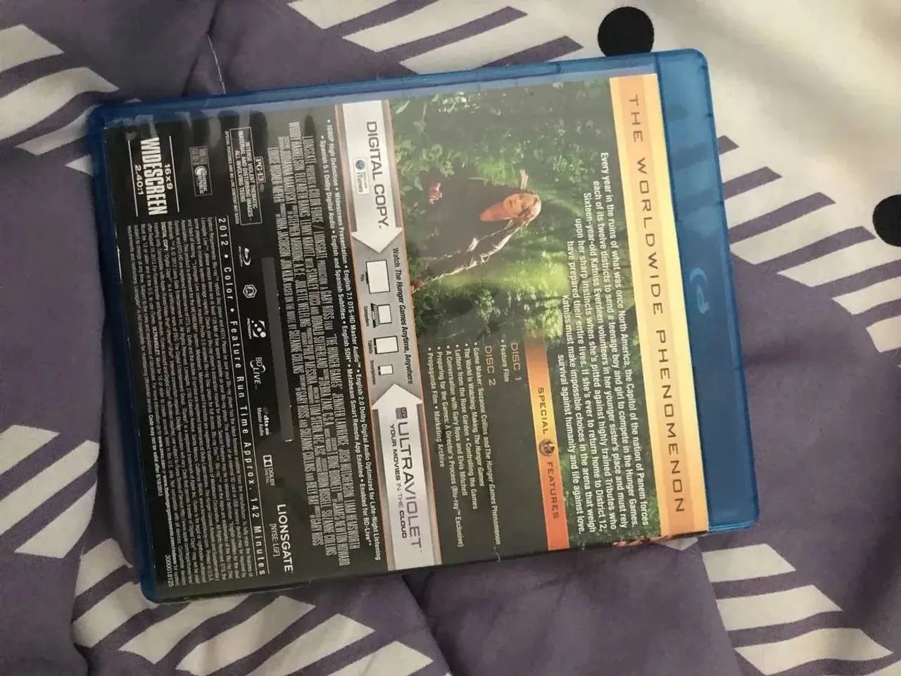 Blu ray Jogos Vorazes importado - Foto 2