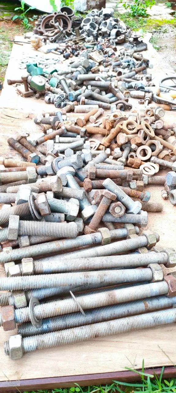 Parafuso de 30cm, de 15 cm e outros abraçadeira <br>Abraçadeiras, acessórios para hidráulica. - Foto 5