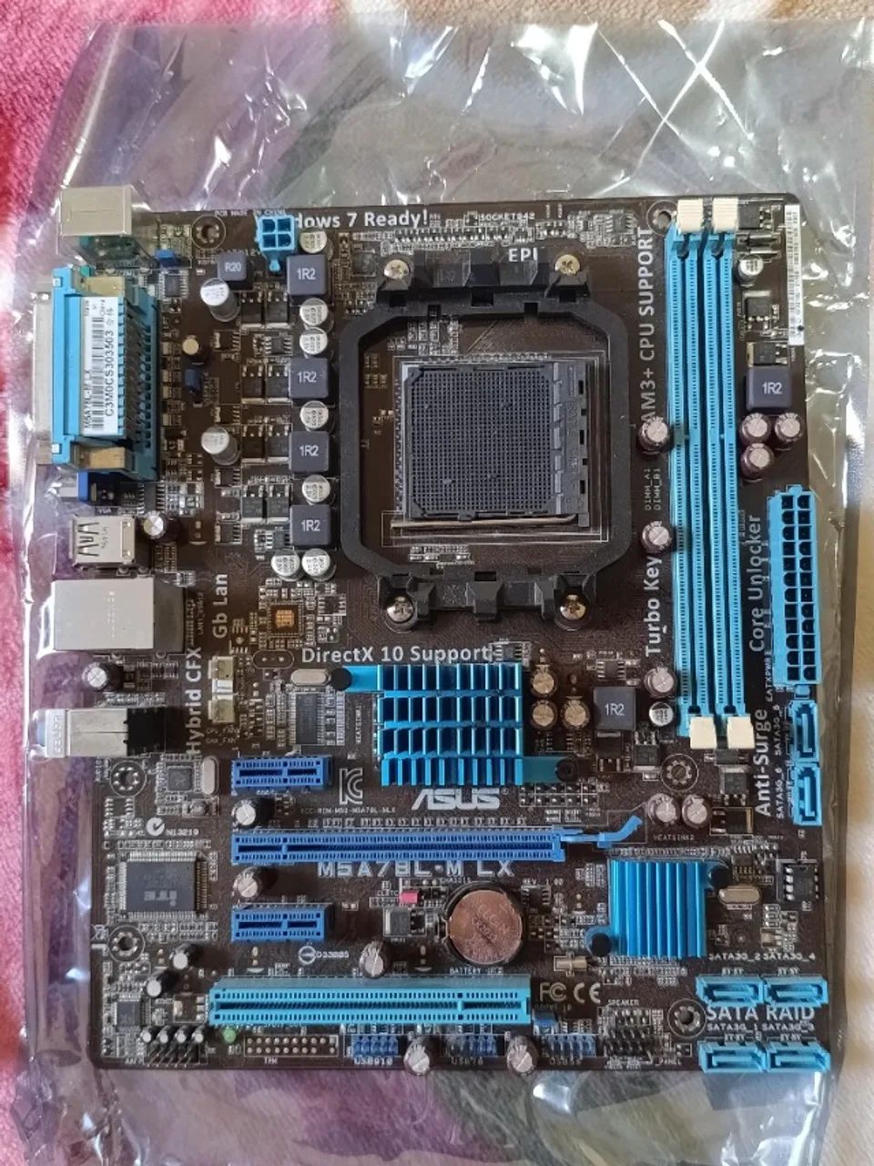 Placa Asus M5A7BL-M LX + Processador Athlon II X2 250 - Foto 2