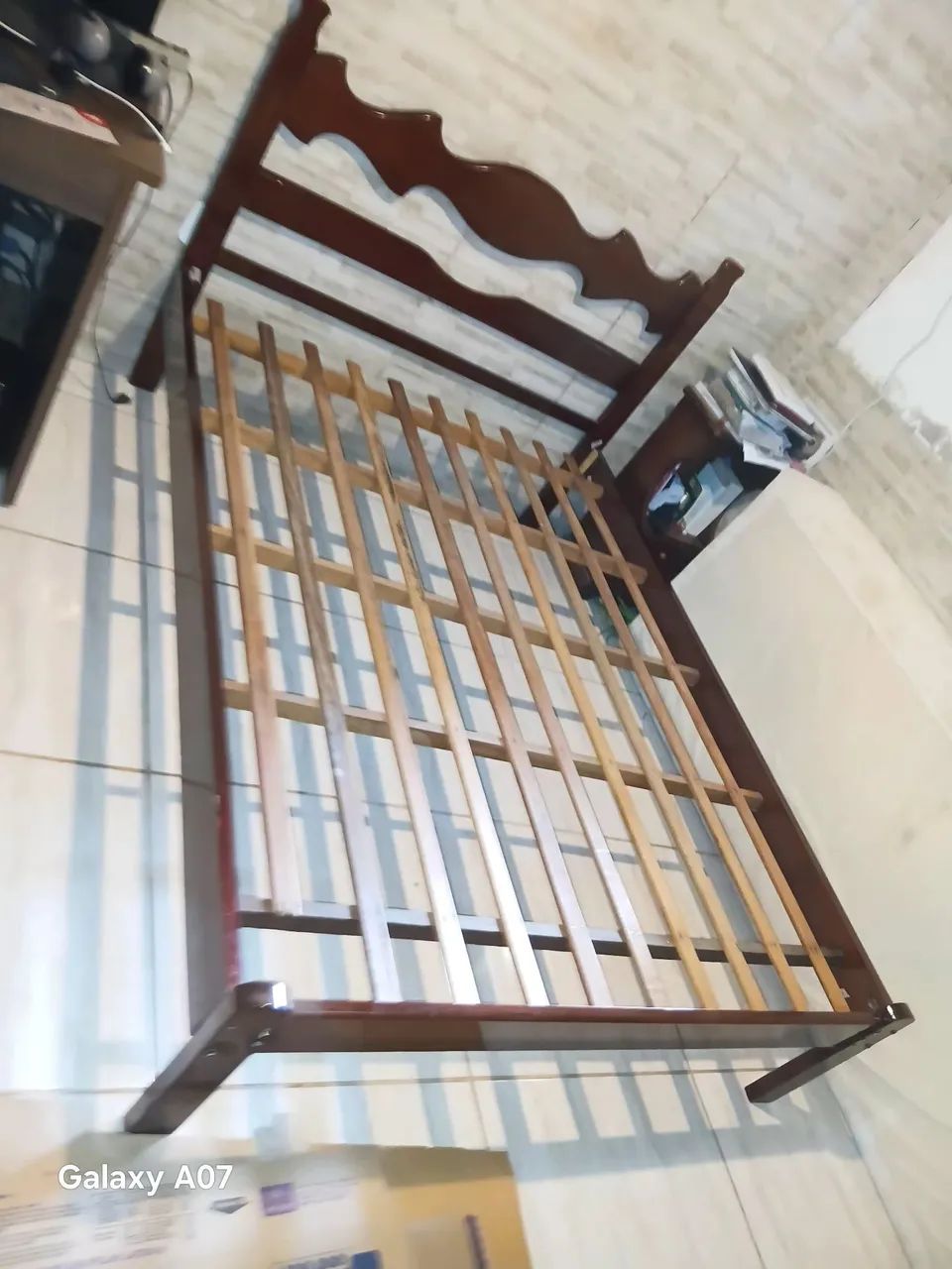Cama de casal de madeira  - Foto 4