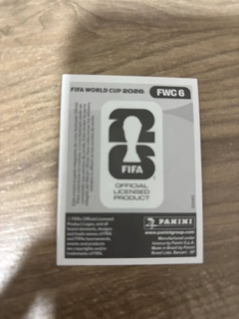 FWC 6 - Copa 2026 Panini - Foto 2