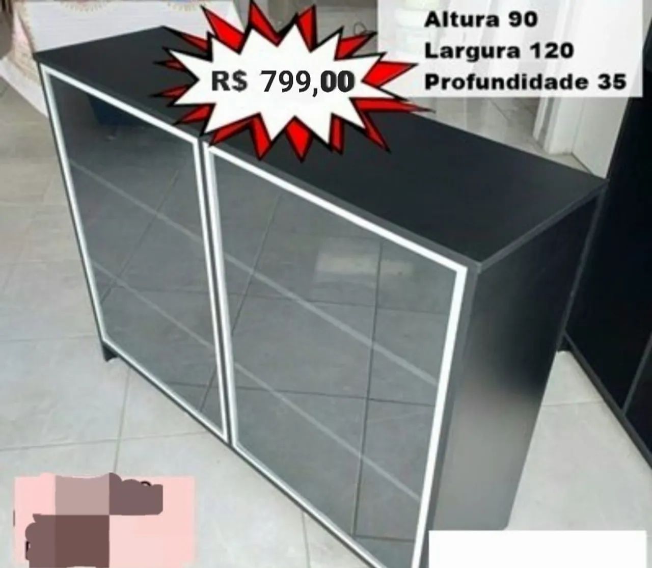 Balcão expositor 