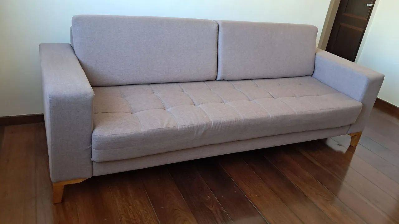 Sofá 4 lugares 2,38 x 0,90 seminovo - Foto 2