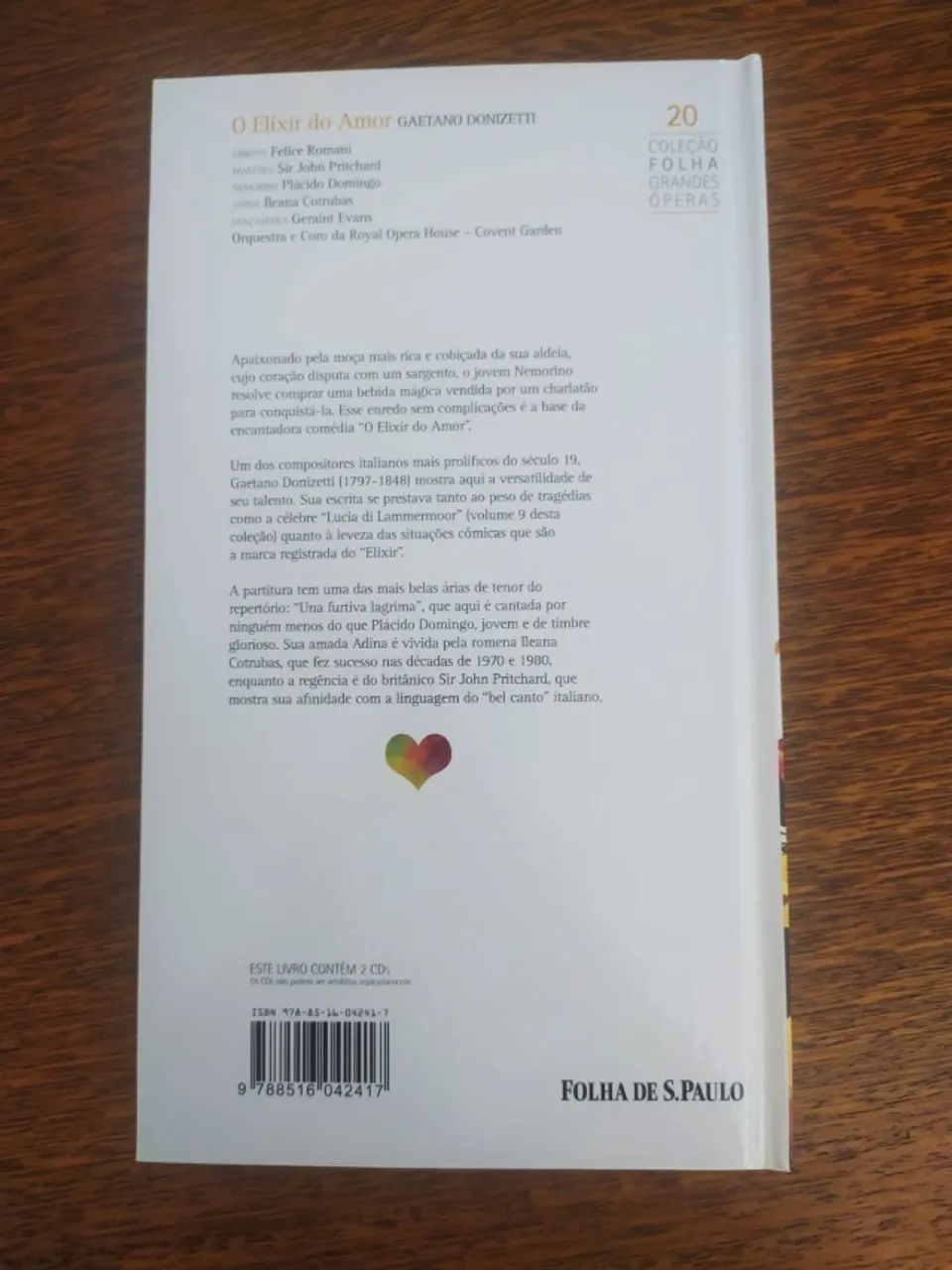Livro O Elixir do Amor de Donizetti - Foto 2