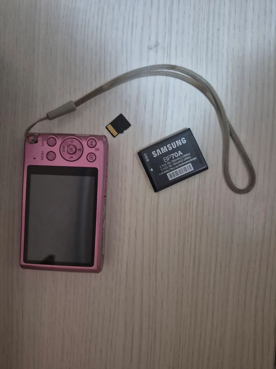 Câmera Samsung St68 rosa - Foto 4
