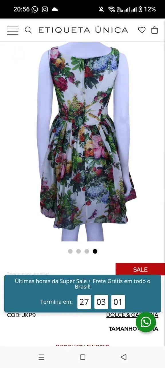 Vestido doce cabana  - Foto 3