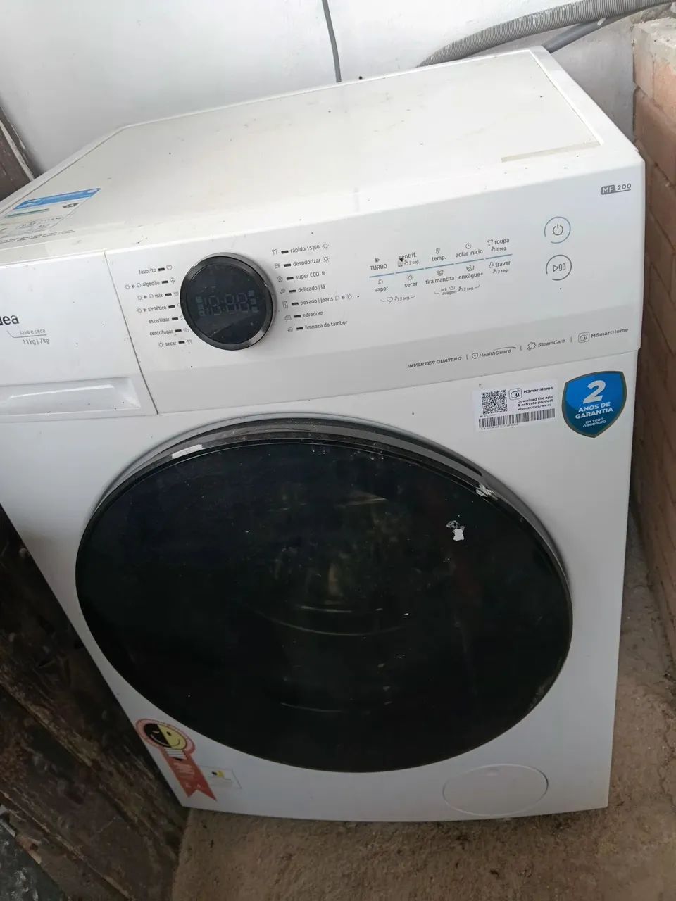LAVA E SECA MIDEA 7/11 KG REVISADA