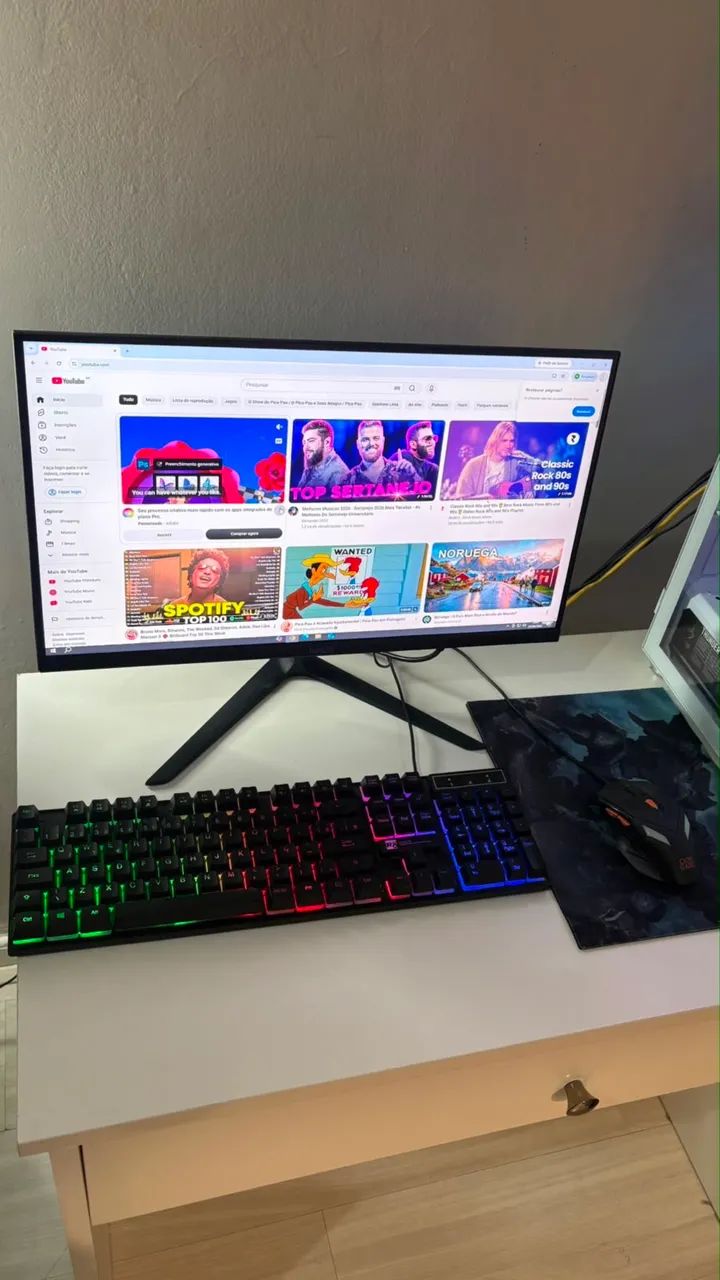 PC gamer com mesa completo  - Foto 2