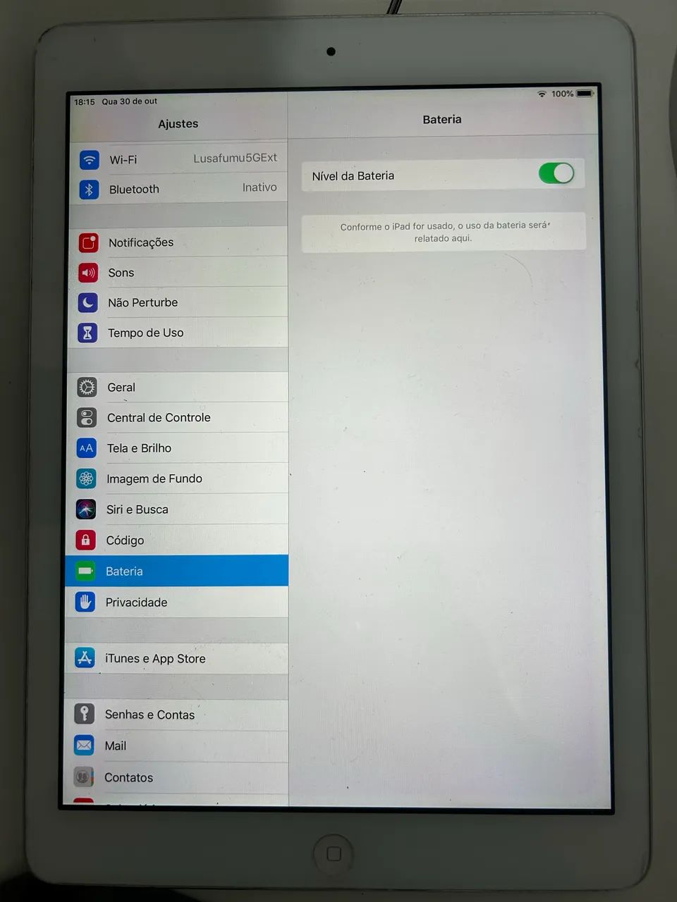  iPad 3ª Geração (A1416) 16GB - Funcionando - Foto 4