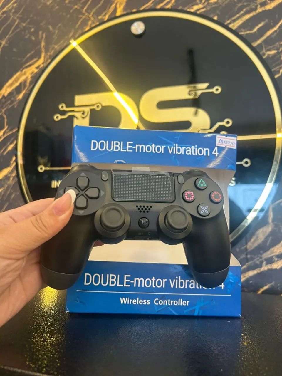 Controle gamer PS4, celular e computador