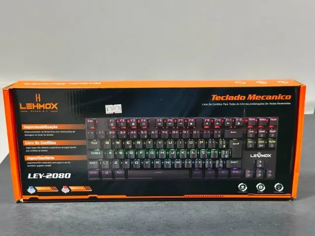 TECLADO MECANICO LEHMOX RGB PC NOTEBOOK 