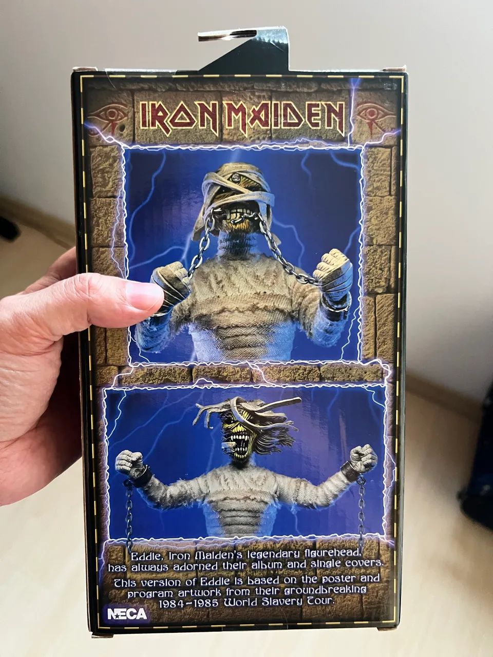 NECA アイアン・メイデン Live After Death フィギュア Boneco Iron Maiden Live After Death NECA - Hobbies e coleções