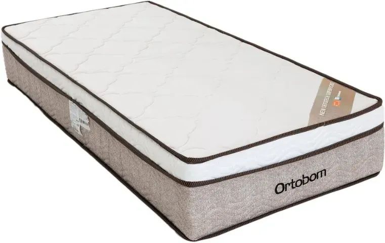 Colchão Solteiro Ortobom 1.88x0.88 Creme