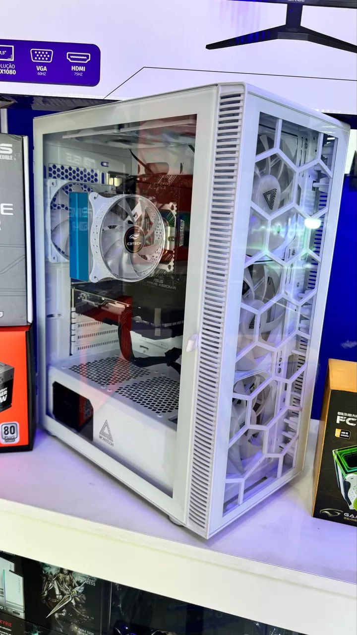 Pc gamer Ryzen 5 5500 + Rx 580 8gb  - Foto 5
