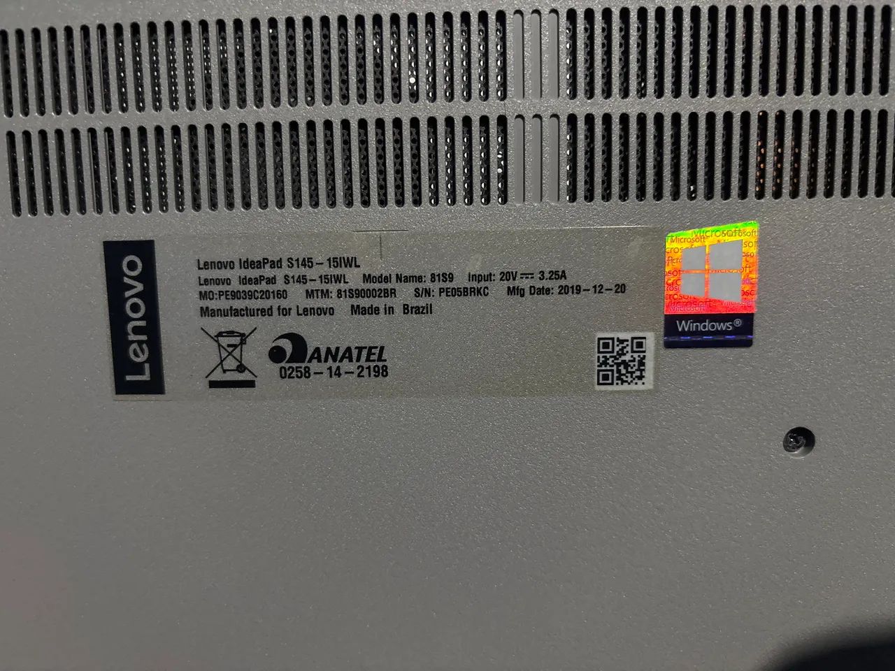 Notebook Lenovo Ideapad S145 12GB RAM, I7, GPU NVIDIA E SSD - Foto 4
