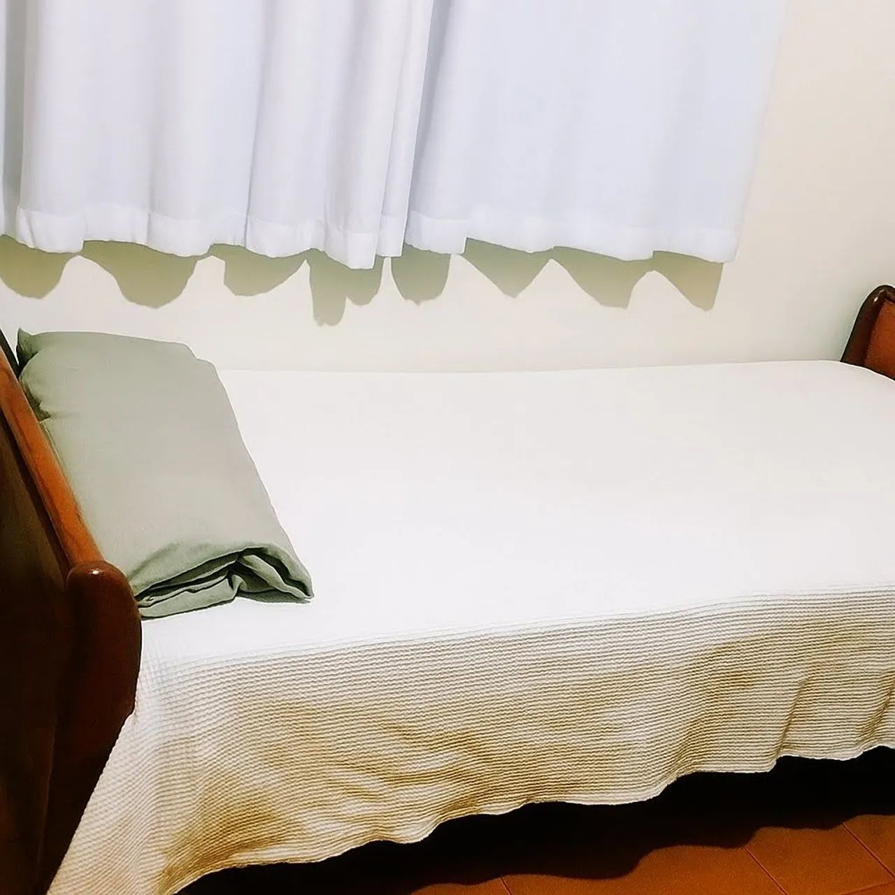 Cama Solteiro Maciça Mogno - Foto 5