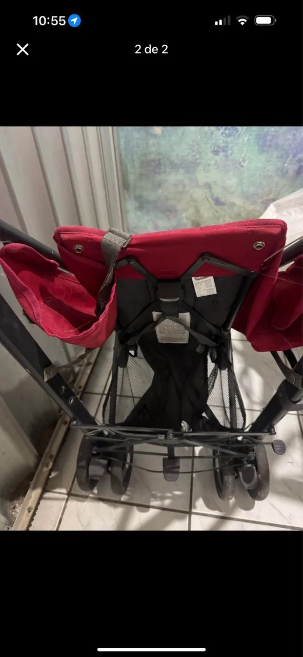 Vendo carrinho de bebe - Foto 2