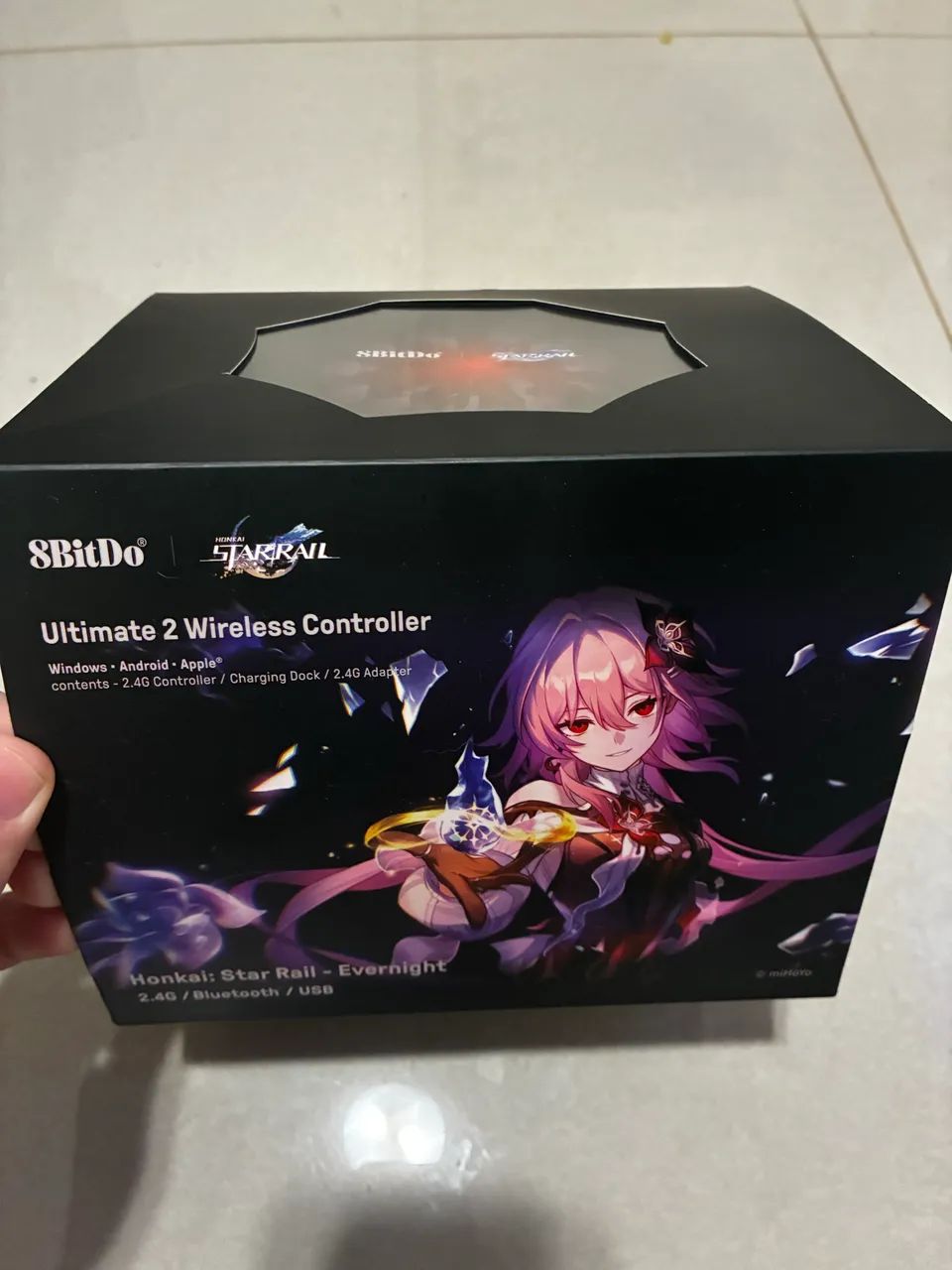 Controle 8bitdo Ultimate 2 Wireless Honkai Star - Evernight - Foto 3