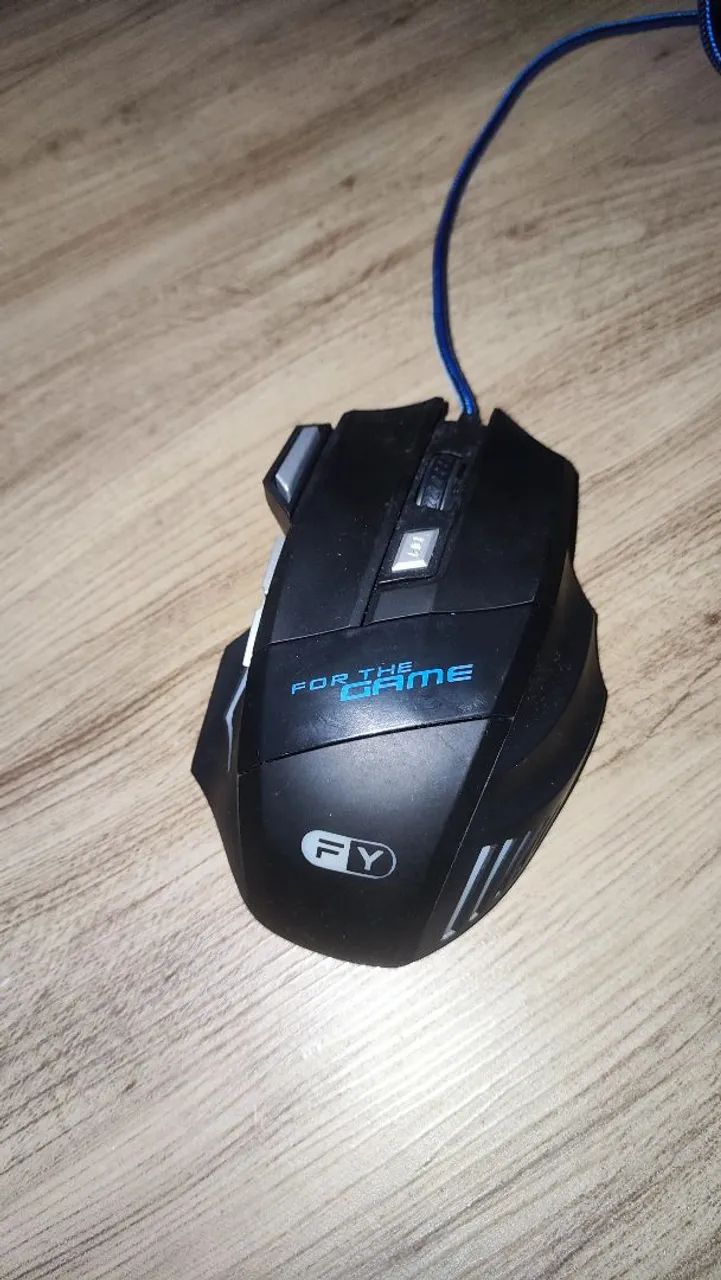 Teclado semi-mecanico e mouse gamer  - Foto 2