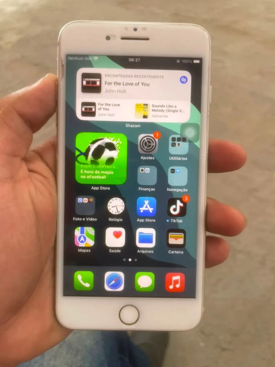 Vendo iPhone 8 plus Novo! - Foto 3