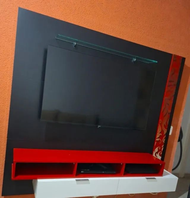 Rack preto com vermelho  - Foto 2