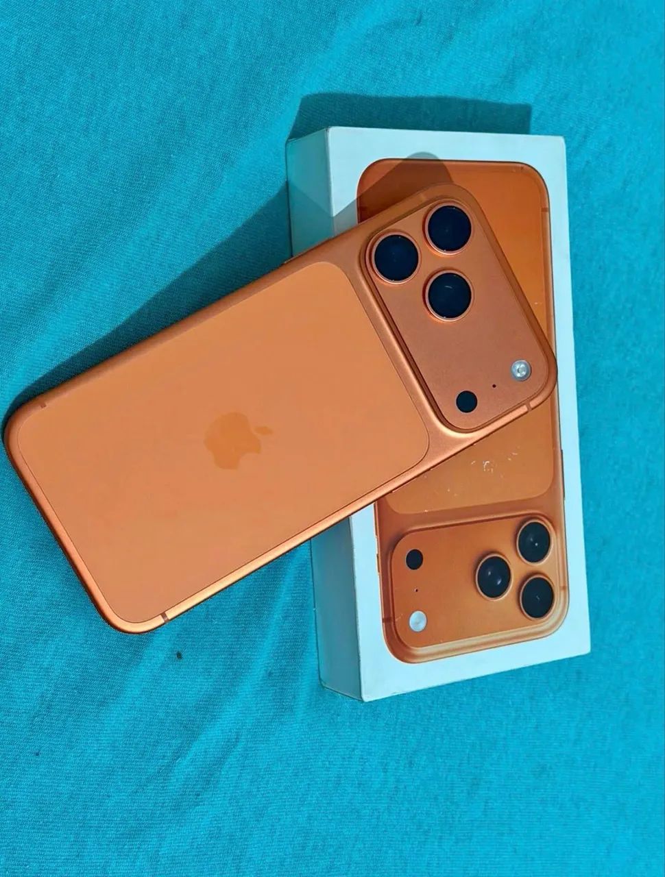 vendo iPhone 17 pro Max laranja  - Foto 3