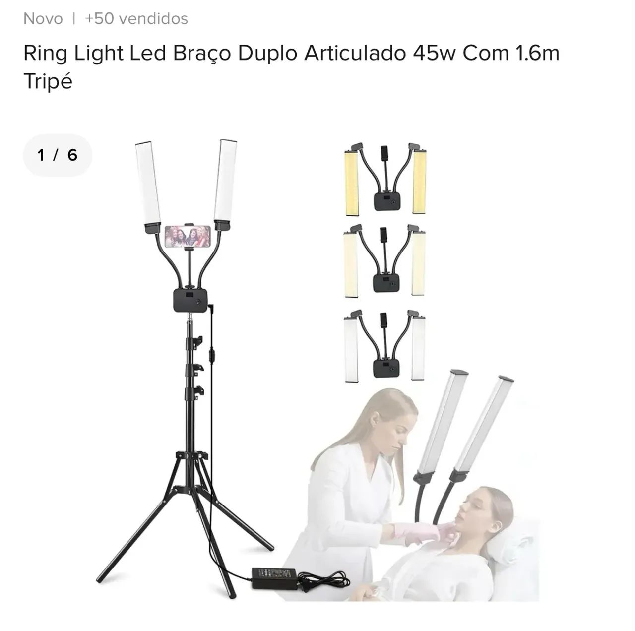 Luminária Ring Litgh profissional Nova