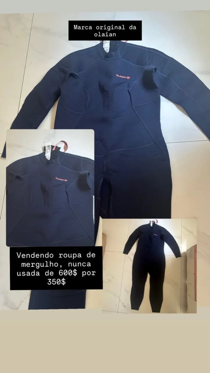 Roupa de mergulho 