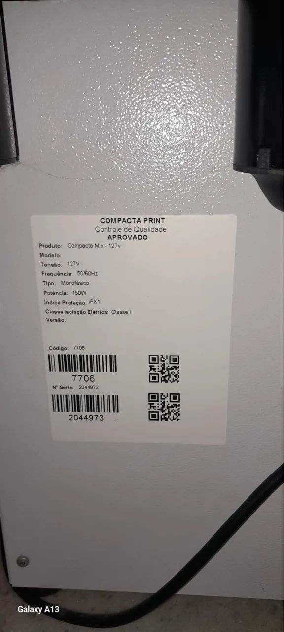 Máquina de Salgados Compacta Print Completa + Bicos para Churros e Salgados - Foto 3